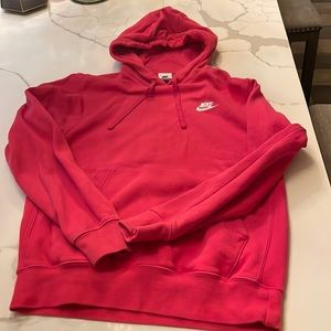 Hot pink Nike sweater